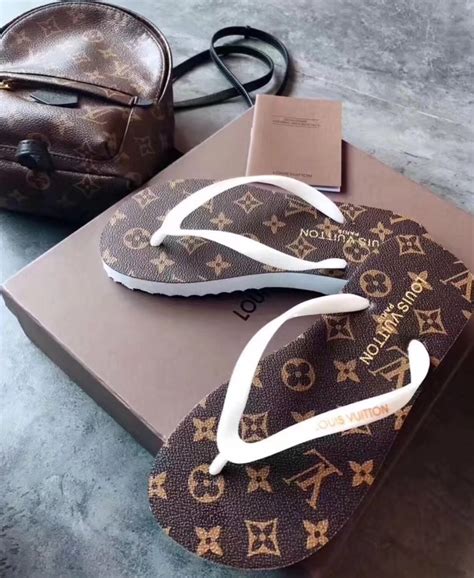 louis vuitton flip flops women's